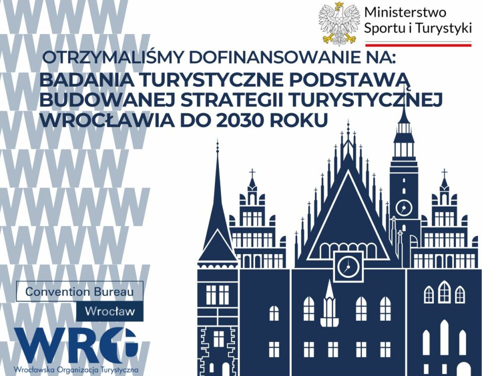 Badania turystyczne podstawą budowanej strategii turystycznej Wrocławia do 2030 roku