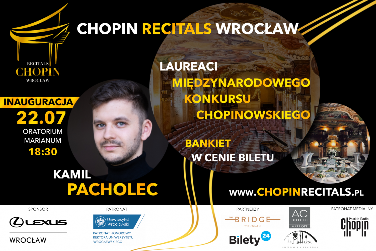 Inauguracja Chopin Recitals Wrocław - Kamil Pacholec